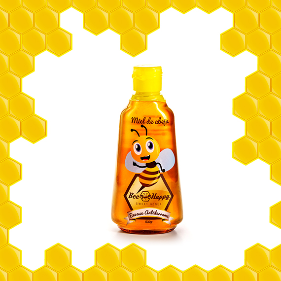 MIEL DE ABEJA ENVASE SQUEEZE 530 GR